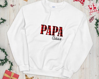 Papa Claus Sweater, Gift for Papa, Papa Sweater, Papa from Grandkids, Sweatshirt for Grandpa