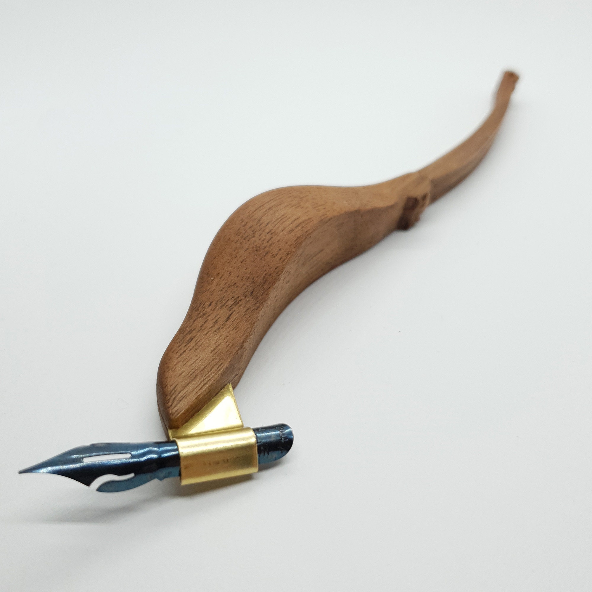 Ergonomic Calligraphy Nib Holder | Natural Ergonomic Calligraphy Nib Holder | Natural