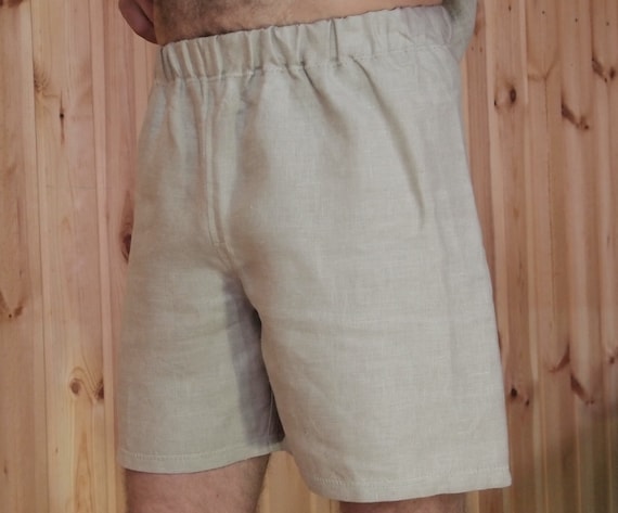mens linen boxers