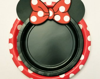 Minnie Plates Dessert Size