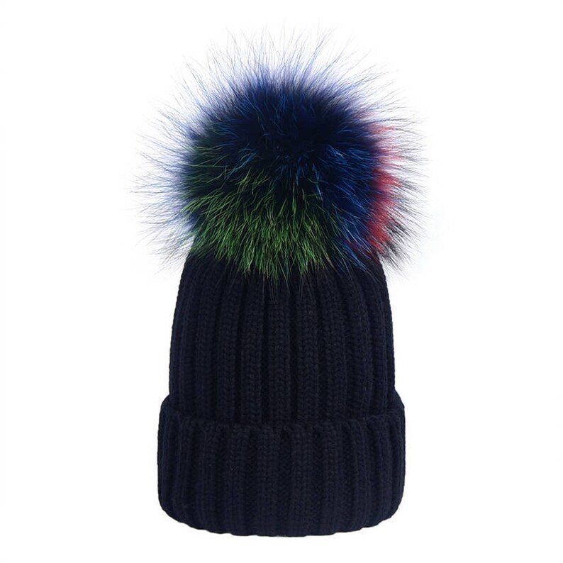 big fluffy hat