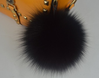 Pom Pom Key chains faxu fur fluffy puffs ball bag charm, plush furry keychain, poms keyring fluffy purse custom