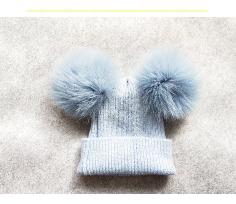 double ball beanie