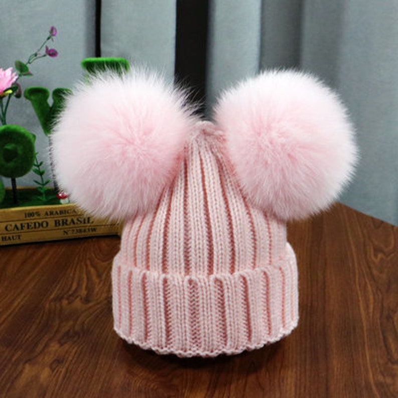 double ball beanie