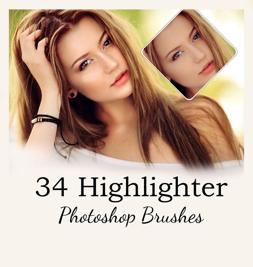 34 Highlighter Brushes / Highlighter makeup brushes Etsy