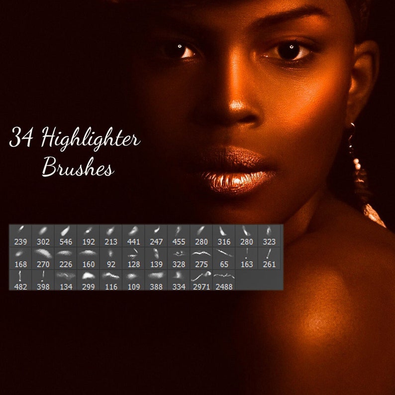 34 Highlighter Procreate Brushes / Highlighter Etsy