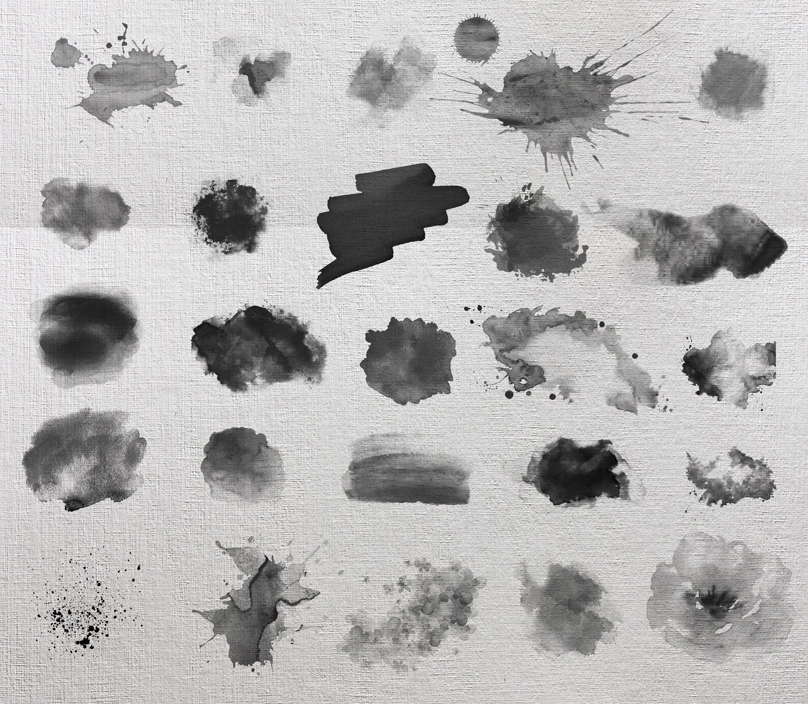 Watercolor Brushes Bundle For 25 Watercolor Etsy