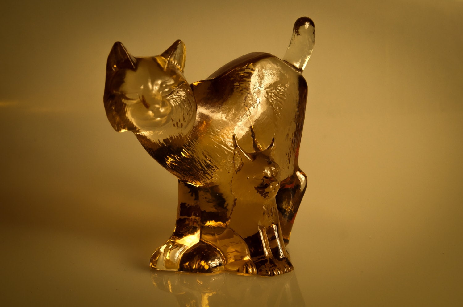 WWF限定 コスタ Paul Hoff作 ハリネズミのガラスペーパーウエイト