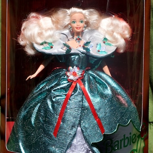 1995 Happy Holidays Barbie - Blonde