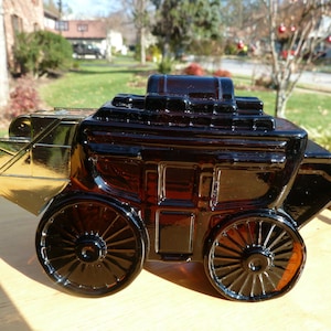 Vintage Avon Bottle - Stagecoach with Tai Winds After Shave