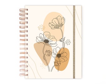 Planner 2024-2025, Planner, Weekly Planner, A4 Planner, Agenda, 2025 Diary, 12 month Planner, Plant Diary, 2024-2025 Diary Aesthetic Planner