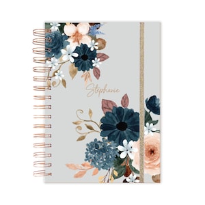 2026 Planer, Waldtagebuch, Planer, Wochenplaner, A5 Kalender, Agenda, 12 Monatsplaner, Blumenplaner, 2026 Tagebuch A5