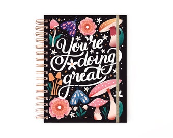 Planner 2024-2025, Planner, Weekly Planner, A4 Planner, Agenda, 2025 Diary, 12 month Planner, Plant Diary, 2024-2025 Diary, Floral Planner