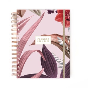 Planner 2025-2026, Diario Delicato, Planner, Planner Settimanale, Planner A5, Agenda, Planner 12 mesi, Planner Floreale, Diario 2025-2026 A5