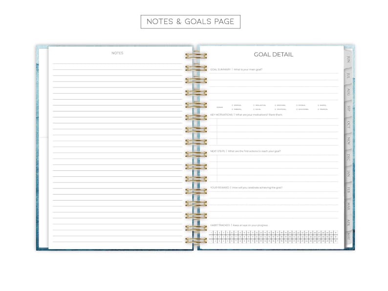 2024-2025 Planner, 2025 Diary, Planner, Weekly Planner, A5 Planner, Agenda, 12 month Planner, Floral Planner, 2024-2025 Diary A5 image 3