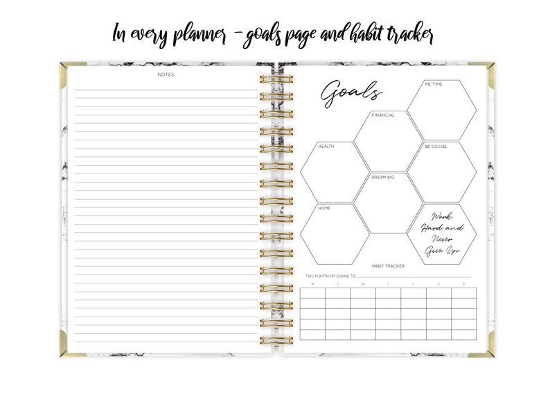 Planner 2024-2025, Planner, Weekly Planner, A4 Planner, Agenda, 2025 Diary, 12 month Planner, Plant Diary, 2024-2025 Diary, Floral Planner image 8