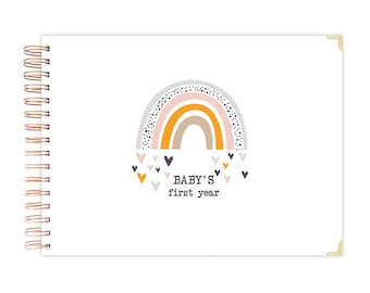 Baby Album - Baby Scrapbook - Personalized Scrapbook - Photo Album - Guest Book - Personalized Baby Shower Gift