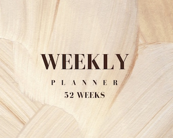 52 Week Planner