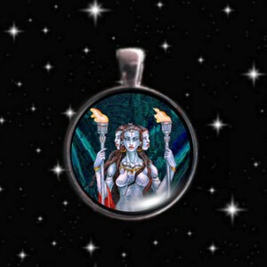 Hecate, Greek Goddess Hecate, Moon Goddess,  Guardian of Crossroads.