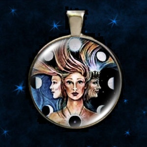 Hecate, Greek Goddess Hecate, Moon Goddess, Guardian of Crossroads. image 1