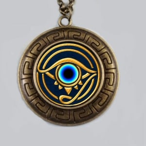 Egyptian Eye of Ra Pendant,