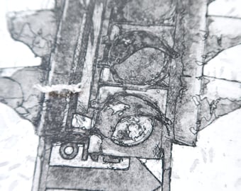 Traffic Light - Aqua Tinta Etching
