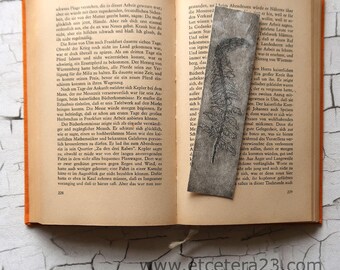 Bookmark - Fern - Original etching wrapped with protective film