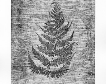 Fern - Etching / Vernis Mou