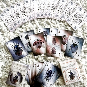 Beetle Playing Cards Set 2 Decks: Beetle Royale Premium Poker Playing Cards image 4