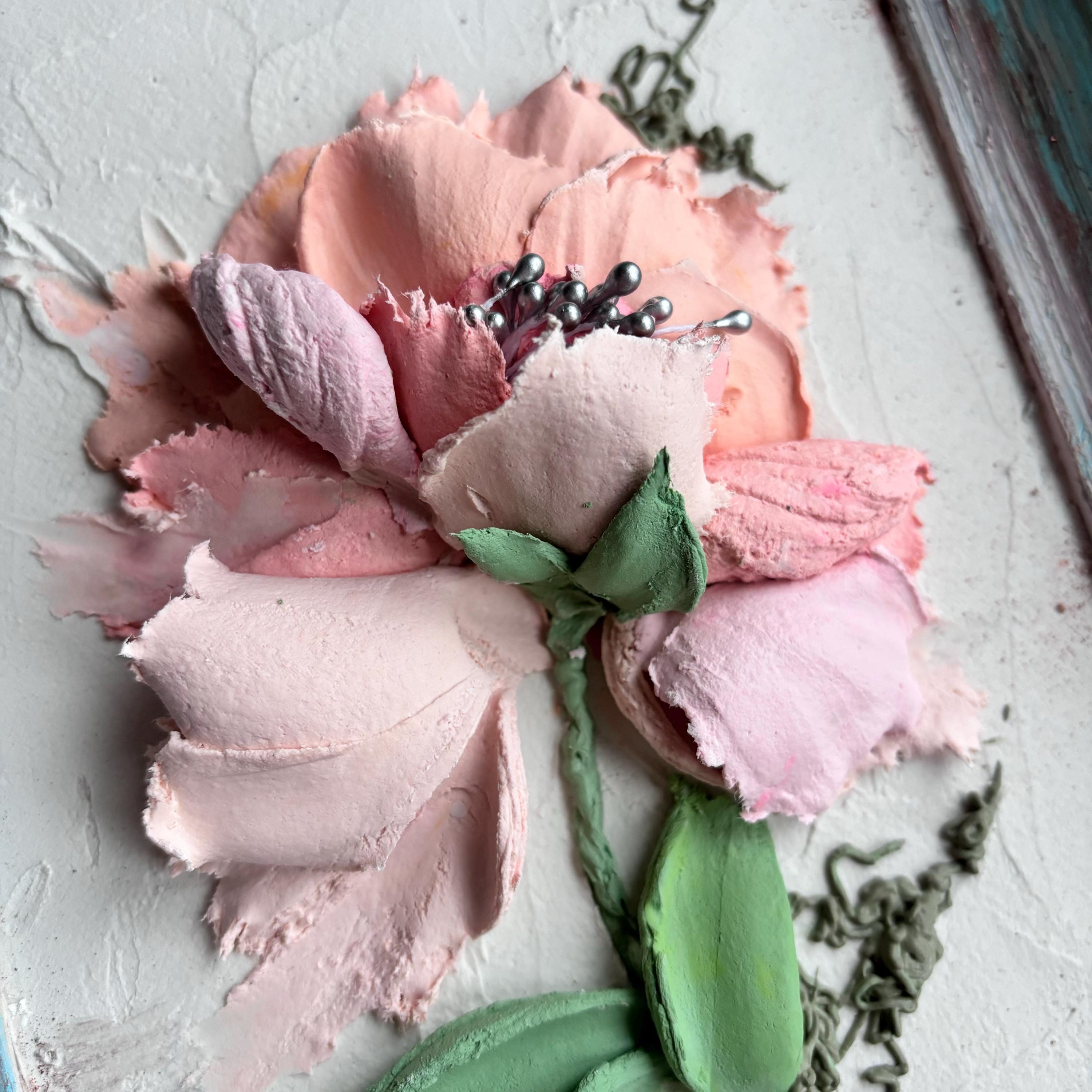 Pasta Per Scultura 3D Ezgi Sertcetin - Con Perle Metalliche E Neon, Per Texture E Rilievi Artistici - Foto 3