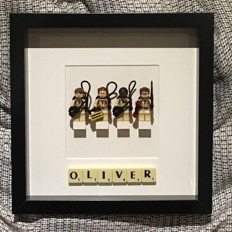 Lego Ghostbusters Gift Frame Scrabble Retro S Image 0