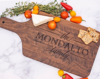 Personalized Charcuterie Board, Wedding Gift, Housewarming Gift, Personalized Cutting Board, Engagement, Anniversary, Cheese Board