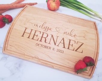 Personalized Cutting Board, Cutting Board, Wedding Gift, Housewarming, Anniversary Gift, Engagement Gift, Cheese Board, Charcuterie Board