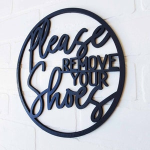 Por favor, retire el letrero de zapatos, divertido letrero de no solicitar, sin letrero de zapatos, sin letrero de puerta de zapatos, sin zapatos, sin zapatos adentro, sin zapatos, letrero de puerta