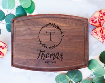 Wedding Gift, Personalized Cutting Board, Engraved Cutting Board, Anniversary Gift, Engagement Gift, Custom Cheese Board, Charcuterie Board