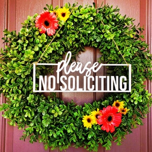 No Soliciting Sign, Door Hanger Sign, Do Not Disturb Sign, No Solicitation Sign, Funny No Soliciting Sign, No Strangers Sign, Do Not Disturb