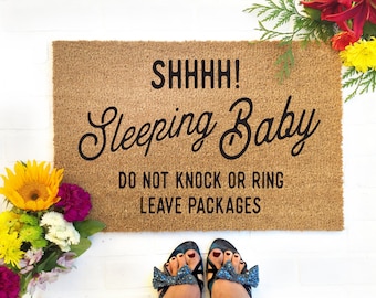 No Soliciting, Custom Doormat, Funny Doormat, Personalized Doormat, Outdoor Mat, Welcome Mat, Hello Doormat, Closing Gift, Housewarming Gift
