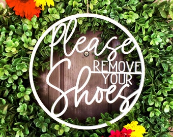 Please Remove Shoes Sign, Funny No Soliciting Sign, No Shoes Sign, No Shoes Door Sign, Shoes Off Sign, No Shoes Inside, No Shoes, Door Sign