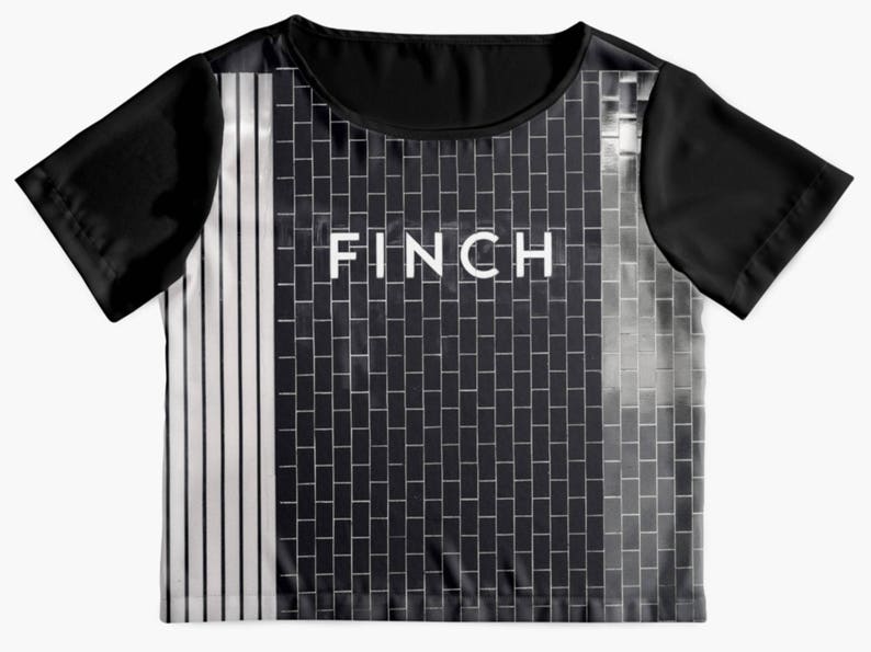 Toronto Subway Finch Station Women/'s Chiffon Layering Top Urban Christmas Gift Streetwear