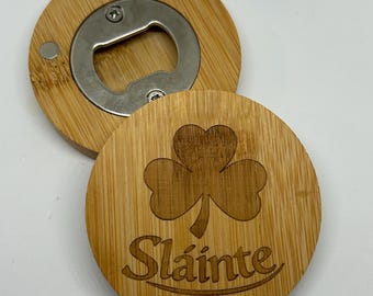 Bamboo Bottle Opener