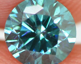 5mm Round Checker Cut Champagne Diamond Drilled Loose Beads for Making Jewelry 3.20 Cts Sale 4 pc