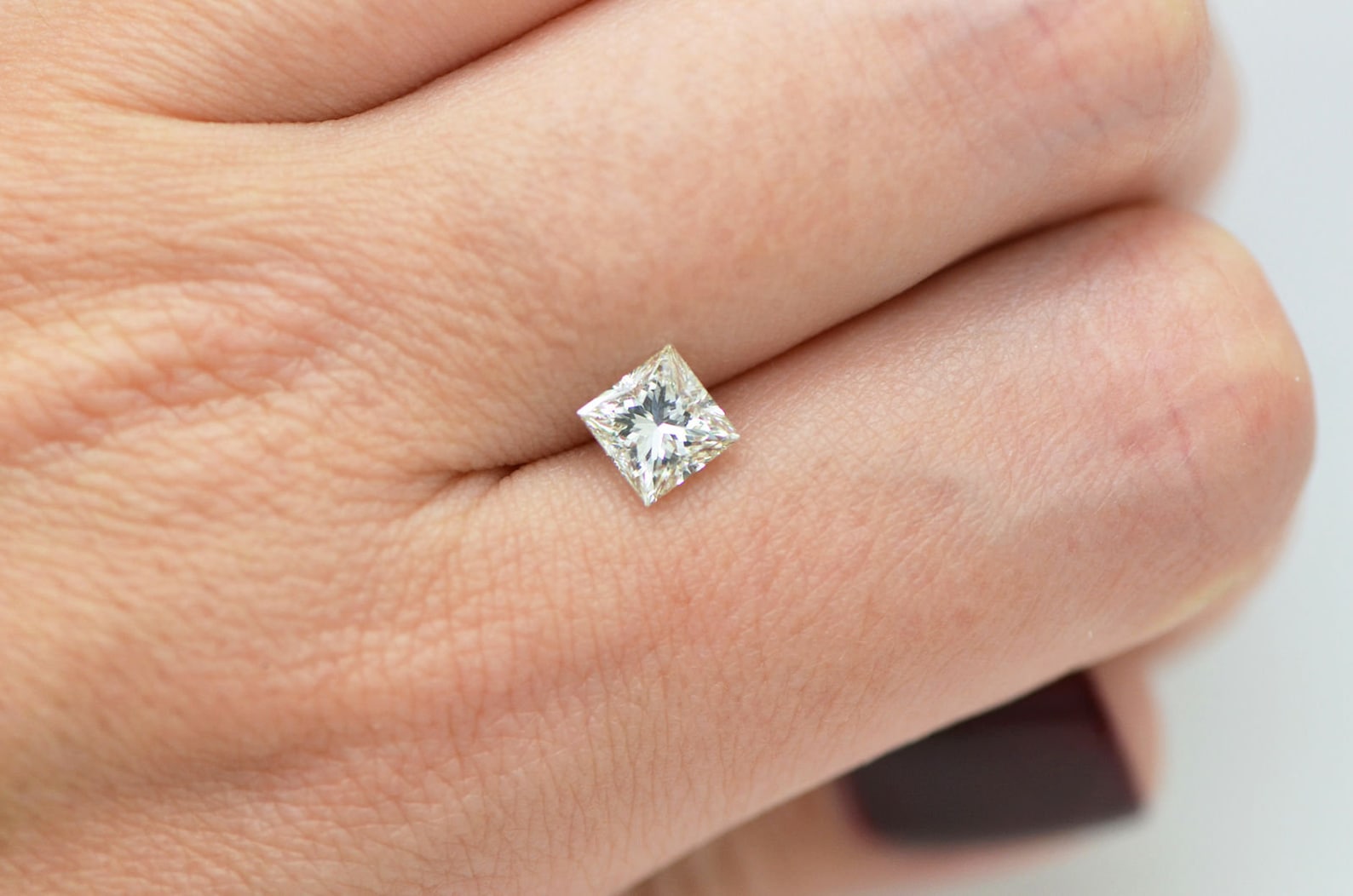 Loose Princess Cut Diamond 1.01 Carat H/VVS1 | Etsy