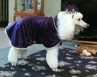 Dog/Greyhounds and more King or Queen Renaissance Costume (crown sold separately)