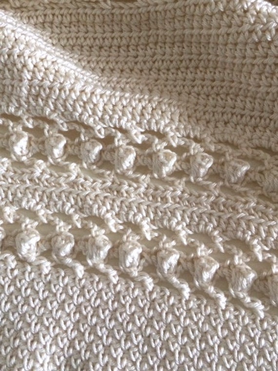 cotton cot blanket