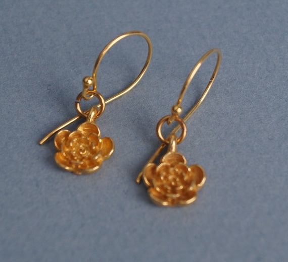June Birthstone Vermeil Dangle Earrings Wedding Earrings Modern Bridal Jewelry Baroque Pearl 24K Gold Filled Sterling Silver Wire