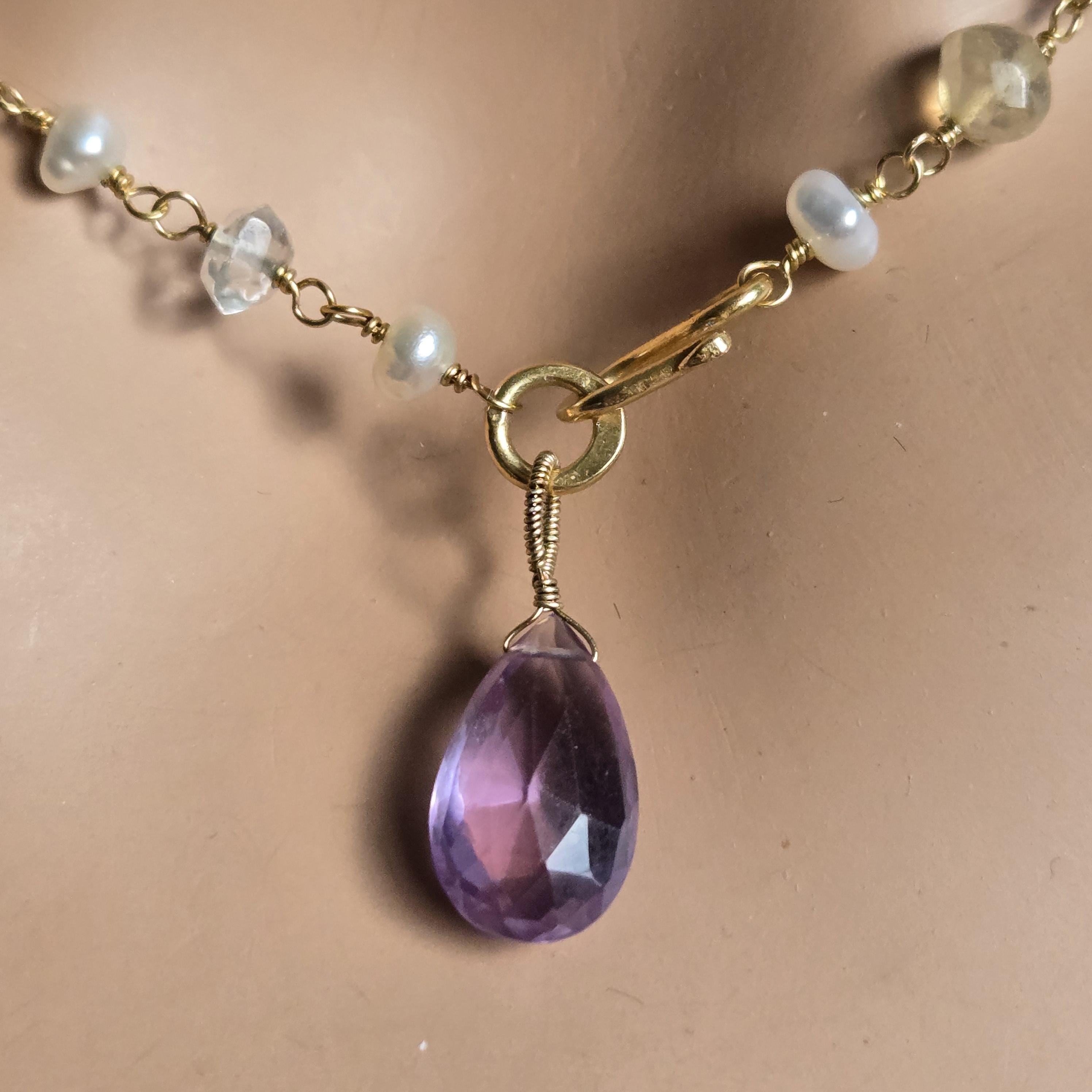 ネックレス・ペンダント Hei gemstone mix pearl necklace BKS13 $_12.JPG?set_id=880000500F