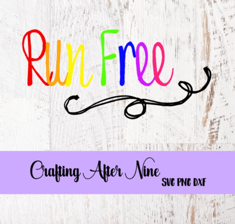 Download Boho Quote Svg Run Free Svg Rainbow Svg Design Elements | Etsy
