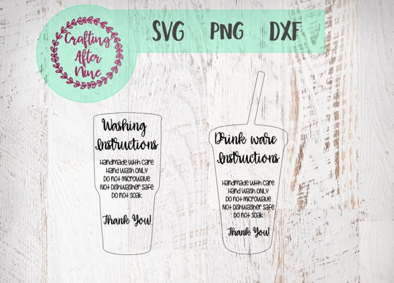 Download Care Card Svg Drinkware Bundle Tumbler Bundle Print and ...