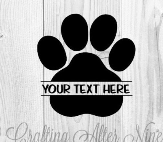 Download Paw Print Svg Cut Files Seperated Paw Print Svg Screen Etsy SVG, PNG, EPS, DXF File