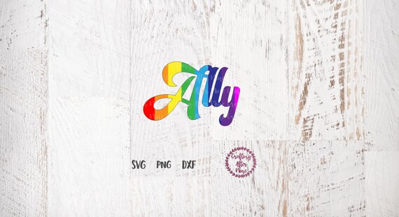 Download Free Proud Ally Svg Gay Pride Svg Lgbt Bundle Rainbow Heart Etsy SVG Cut Files